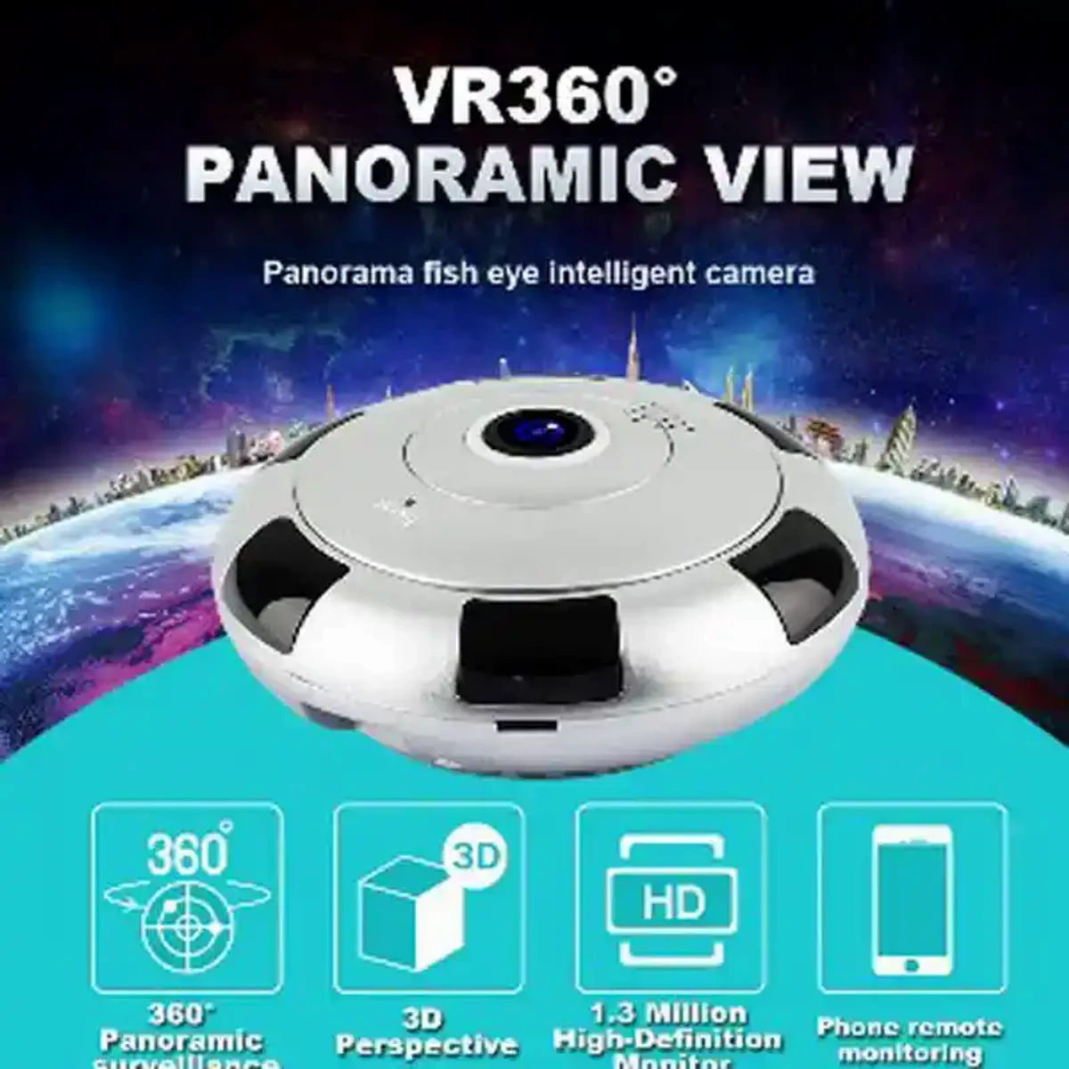 Panoramic-ip-night-vision-camera